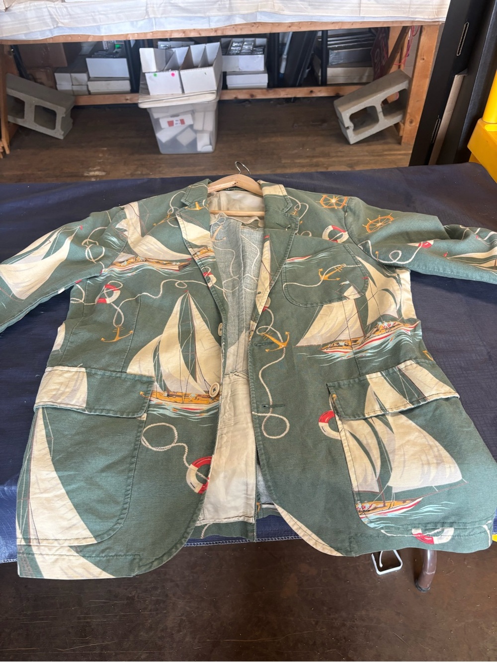 Ralph Lauren linen and cotton blazer